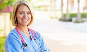 a northern territory nurse smiling