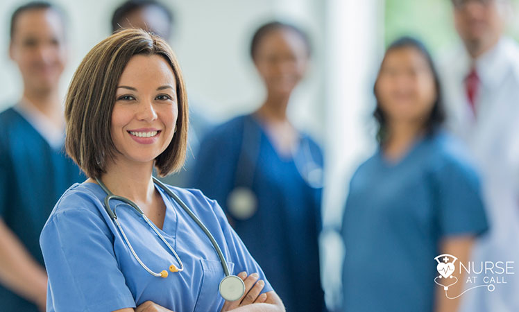 image of nurses smiling